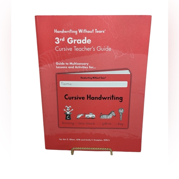 Handwriting Without Tears 3rd Grade Cursive Teacher’s Guide Homeschool Third - Picture 6 of 6